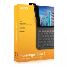 Case Con Teclado Zagg Para iPad 10.2 9gen A2602 A2604 (open)