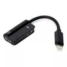 Adaptador Áudio E Carregamento Compatível Com iPhone - Kd210