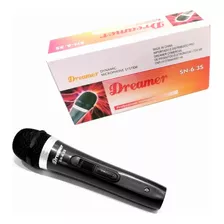 Microfone Dynamic Sn-6.3s Dreamer Com Cabo De 4 Metros