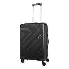 Mala De Viagem Camboriu Media Preta American Tourister Cor Preto Lisa