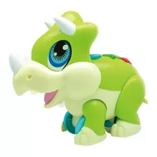 Dinossauro De Brinquedo Triceratops Fun Junior Megasaur Bab