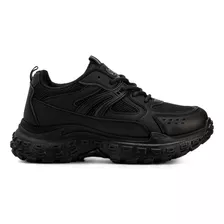 Zapatillas Negro Casual Mujer Weide Sl03