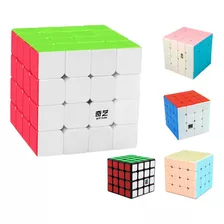 Cubo Rubik 4x4 Moyu Meilong / Qiyi - Negro Y Stickerless