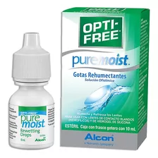 Optifree Liquido Gotas Rehumectantes P Lentes D Contacto Bla