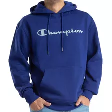 Sudadera Champion Grapic Hoodie 22m3 Azul Marino Para Hombre