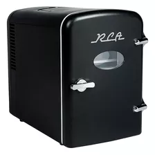 Refrigerador Mini Retro Para 6 Latas Negro Rmis129 Negro 0 1