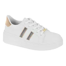 Tenis Para Dama Color Blanco Vizzano 