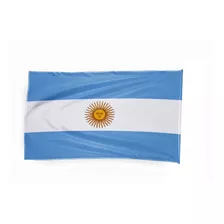 Bandera Argentina Con Sol Para Colgar 50x70cm