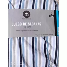 Juego De Sábanas Individuales Hometrends 