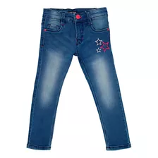 Pantalon Jeans Niña Bubblegummers Sporty Azul 