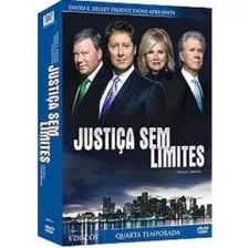 Dvd - Box Justiça Sem Limites: Quarta Temporada - 5 Discos