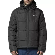 Jaqueta Rvca Balance Puffer Wt24 Masculina Preto