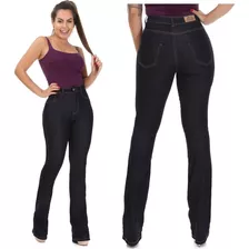 Calça Flare Jeans Sawary Com Lycra Alta Original Confortavel