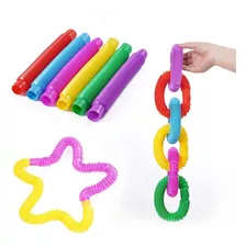 Pop Tube Tubo Flups Sensorial Juguete Souvenir Fidget Toy X3