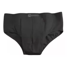 Cueca Para Hérnia Inguinal Dupla Ortocenter Cor Preta