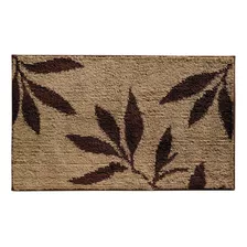 Idesign Leaves - Alfombrilla Antideslizante Para Bao Y Ducha