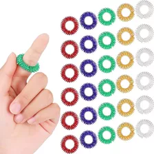 Juego De 50 Anillos De Dedo Sensoriales Con Pinchos Anillo 