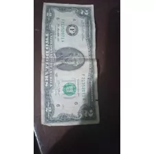 Billete De Dos Dólar 