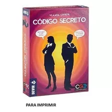 Juego Codigo Secreto (para Imprimir)