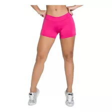 Short Shortinho Curto Feminino Fitness Academia Liso