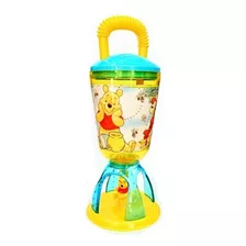 Vaso Infantil Con Tapa Y Sorbete Winnie Pooh Colgante Disney