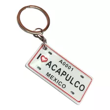 Llavero Placa De Acapulco