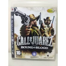 Jogo Ps3 - Call Of Juarez - Bound In Blood - Mídia Física 