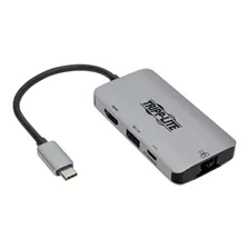 Adaptador Multipuertos Usb C A Hdmi Rj45 Usb-a Pd Tripplite