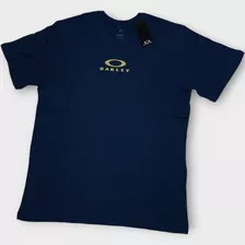 Camiseta Original Oakley Bark New Tee / Dark Blue