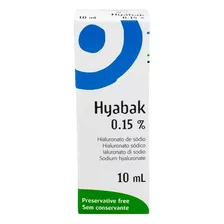 Hyabak Solução Oftálmica 10ml