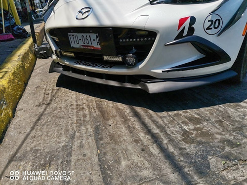 Lip Spoiler Delantero Miata Mazda Mx5 Negro Mazda Foto 3