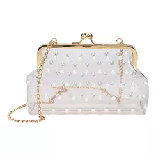 Fengyu Bolso De Hombro Con Cadena De Pvc Transparente