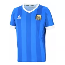 Camiseta Lecoq Azul Alternativa Homenaje 86