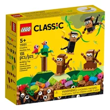 Lego Classic Diversion Creativa Animales Simios Monos Cantidad De Piezas 135