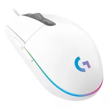 Mouse Pc Gamer Logitech G203 Lightsync Rgb 8000 Dpi White !!