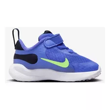 Tênis Nike Revolution 7 Infantil Cor Azul Tamanho 16 Br