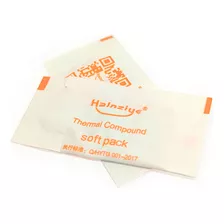 ((( 20 Un ))) Pasta Térmica Sachê 0.8g Silicone Branca