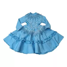 Vestido Gaúcho De Prenda Infantil Zero E 1 Ano