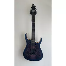Guitarra Mayones Duvell Elite 2017 Dirty Purple Blue Burst