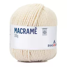 Fio Linha Macramê Pingouin 200g 75m - Cor 2219 Massa Cor Cor No Anuncio