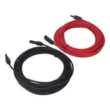 Cable De Extensión Solar, 2 Unidades, Panel De 12 Awg, 4 Mm²