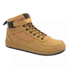 Tenis De Bota Color Camel Goodyear Para Hombre