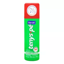 Desodorante Aerossol Para Os Pés Antisséptico Canforado Baruel Tenys Pé Frasco 150ml