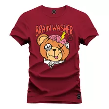Camiseta Premium 100% Algodão Fio 30oe Brain Walsher
