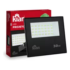 Projetor Refletor Led 30w Luz Verde Kian Bivolt