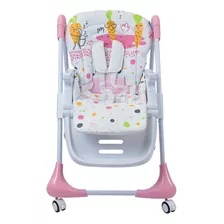 Silla Comedor Bebe De Priori Multiples Posiciones Alex Carrot Rosa