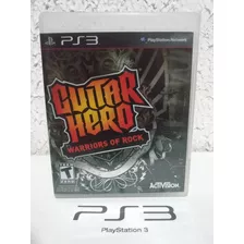 Jogo Guitar Hero Warriors Of Rock Ps3 Mídia Fisica R$65