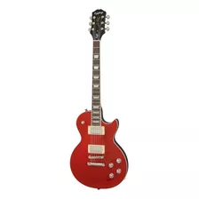 Guitarra Elétrica EpiPhone Modern Les Paul Muse De Mogno Scarlet Red Metallic Metálico Com Diapasão De Louro Indiano