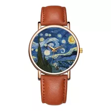 Reloj Van Gogh, Noche Estrellada, Café 