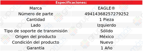 Soporte Trans Izq Eagle Buick Skyhawk L4 2.3l 92 A 95 Foto 5